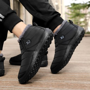 ZG stivali da neve invernali con pelliccia cavigliera passeggiatore piale scarpe imbottite stivali pubblici - Product Image 1