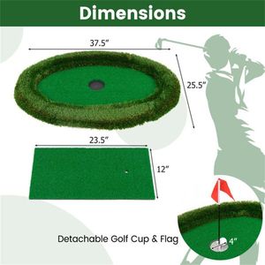 Oval Floating <b>Golf</b> Target 37.5\" X 25.5\" for Pool Chipping Training - Product Image 3