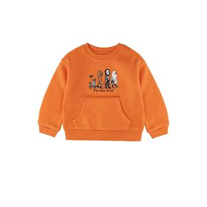 Unisex Toddler Pullover <b>Halloween</b> <b>Sweatshirt</b> Jogger Set Cartoon Print Fleece England Style Casual Outfit 2 Piece Clothing 2-7 - Product Image 3