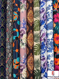 Tela de Poliéster Elegante con Estampado Digital, Material Textil Premium para Prendas, Vestidos y Fabricación de Textiles para el Hogar - Product Image 5