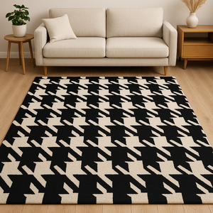 Hand Tufted Solid Color Rug 100 Percent New Zealand Wool Cut Pile Modern Luxury Non-slip Picnic Area <b>Carpet</b> - Product Image 4