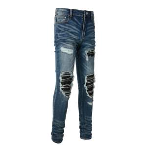 Nueva Oferta, Pantalones Vaqueros Formales e Informales de Algodón para Hombre, Venta al por Mayor, Pantalones Vaqueros de Corte Regular para Hombre, Diseño Nuevo de Verano, Personalizados - Product Image 2
