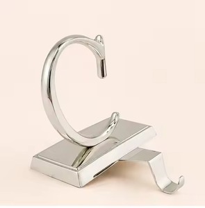 Handmade Metal <b>Stocking</b> <b>Holder</b> Festive <b>Christmas</b> Display Accessory for Holiday Decor - Product Image 6