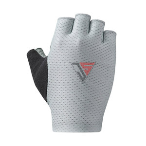 Guantes de Ciclismo Transpirables de Medio Dedo Hechos de Tela de Malla, Tela de Rizo, Tela Elástica y Cuero Sintético - Product Image 1