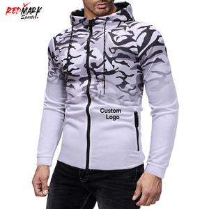 Ropa deportiva ajustada para hombre de alta calidad, el mejor diseño, sudaderas con capucha de entrenamiento con logotipo personalizable en diferentes estilos para la temporada de otoño - Product Image 6