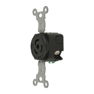 เต้ารับแบบล็อคเกลียว Hubbell รุ่น J-702 สำหรับอุตสาหกรรม รองรับมาตรฐาน NEMA L5-15 15A 125V ได้รับการรับรอง CUL REACH สำหรับการเชื่อมต่อ - Product Image 2