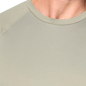 T-shirt de sport décontracté en polyester ultra doux et respirant pour la gym – Vêtement de luxe en gros - Product Image 5