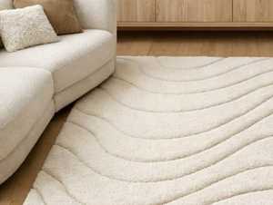 Tapis 100% laine tuftés à la main |   Tapis d'intérieur en laine faits à la main, design moderne |   Tapis sur mesure en gros - Product Image 4