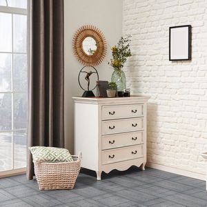 27 Pack Plastic Interlocking Deck Tiles 11.8"x11.8" Waterproof Flooring for Indoor Outdoor Patio 27 Pack 11.8"x11.8" Decking - Product Image 4