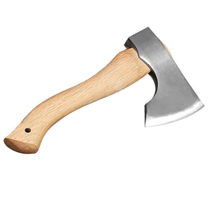 Small Size Steel Head <b>Axe</b> With Natural Wooden <b>Handle</b> For Garden Work And Outdoor Tasks Small Steel Head <b>Axe</b> With Wooden <b>Handle</b> - Product Image 4