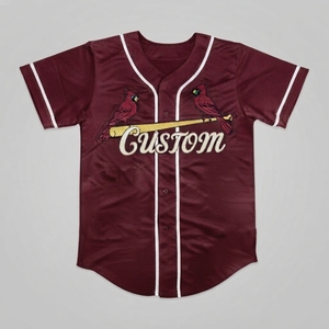 Camiseta Deportiva de Béisbol Ligera de Poliéster, Transpirable, Blanca, Uniforme Masculino para Todos los Equipos, Nueva, Estilo Americano Cosido - Product Image 4
