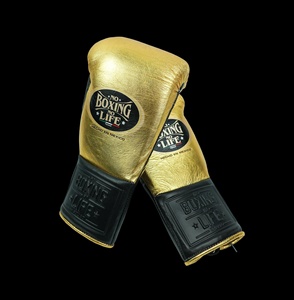 Guantes de Boxeo RTS de Primera Calidad a Precio de Mayoreo, Guantes de Boxeo Profesionales de Piel Genuina Antideslizantes para Sparring, Modelo AS-BG-5046 - Product Image 2