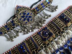 Juegos de Joyería Afgana Vintage de Plata Chapada, Hechos a Mano, de Alta Calidad, con Diseño Hermoso y Personalizado, para Regalos de Boda y Fiestas - Product Image 4