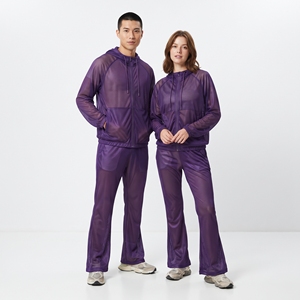 Combinaison transparente en maille filet 100% polyester pour l'été, unisexe, pour les soirées et les clubs, avec fermeture éclair personnalisée - Product Image 1