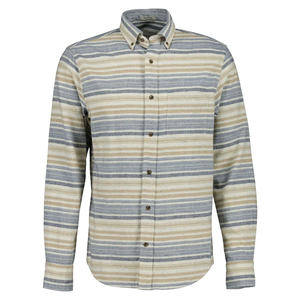Crea tu propia camisa de manga larga para hombre, personalizada, hecha a mano, con diseño clásico de rayas múltiples, estilo casual elegante. - Product Image 1
