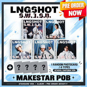 LNGSHOT S.W.I.S.H [Standard Ver. / MAKESTAR POB] 2nd EP <b>Album</b> - Product Image 1