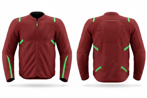 เสื้อแจ็คเก็ตมอเตอร์ไซค์คุณภาพสูง ผลิตจากโพลีเอสเตอร์ 100% สำหรับขี่มอเตอร์ไซค์  ผ้าทนทาน สวมใส่สบาย ระบายอากาศได้ดี - Product Image 5