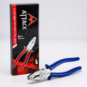 8 Inch Combination Pliers Spring Loaded Cutting Pliers <b>Hand</b> <b>Tool</b> for Repair and Workshop Use - Product Image 6