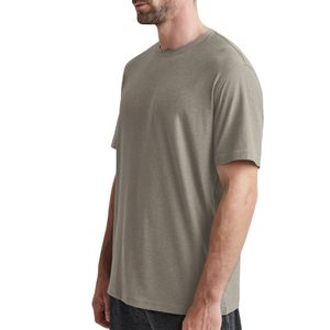 T-shirt personnalisé pour homme en coton premium, col rond, manches courtes, style streetwear, décontracté, doux, respirant, léger, pour l'été et le quotidien - Product Image 4