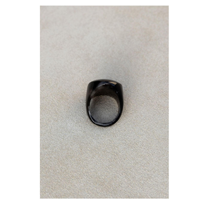 Anillo de cuerno ecológico con detalles intrincados, producto artesanal, anillos de cuerno ajustables, precio mayorista indio - Product Image 4