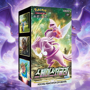 Space Juggler Booster Box 30 Paquetes Versión Coreana Juego de Cartas Coleccionables Expansión Cartas TCG de Papel Suministro al por Mayor - Product Image 1
