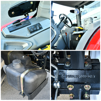 Tracteur agricole professionnel haute performance Elite 100hp 120hp 4x4 4wd avec chargeur frontal à vendre
