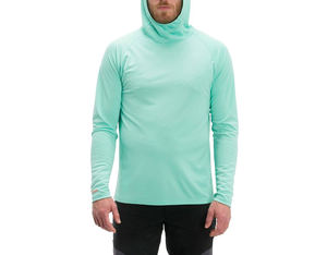 Fournisseur en gros de sweats à capuche de pêche pour hommes, nouveau design, protection solaire, respirant, séchage rapide, manches longues - Product Image 4
