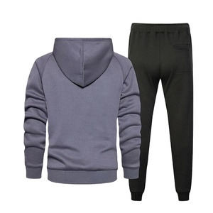 Style 100% Coton Survêtements Du Pakistan Survêtements Manches Régulières Running Jogging Survêtements Avec Cordon Uni Costume Hommes - Product Image 2