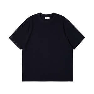 T-shirt uni élégant à manches courtes 100% coton de haute qualité, prix de gros abordable, vêtements décontractés à la mode avec logo personnalisé - Product Image 3