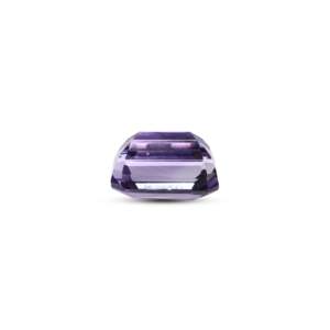 Loose Handcrafted Amethyst Gemstone 9.5 Carat Oval Emerald Cut for Fine Jewelry - Product Image 3