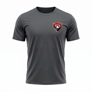 Camiseta Dumela Personalizada para Hombre, Verde Oliva, Manga Corta, Cuello Redondo, Casual, Estampado por Transferencia Térmica, Corte Ajustado, Secado Rápido, Transpirable, 100% - Product Image 1