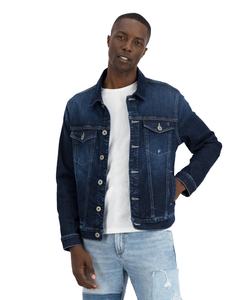 OEM Men's Denim <b>Jacket</b> with Custom Embroidery | Private Label Jean Apparel Manufacturer - Product Image 1