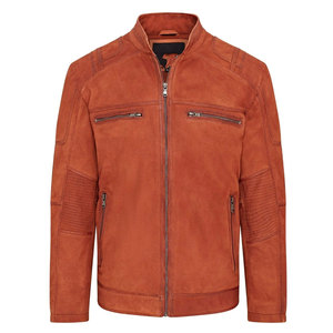 Blouson de motard en cuir véritable sur mesure pour homme – Vêtement d'extérieur élégant pour motard – Fabrication haut de gamme – Service d'échantillonnage disponible - Product Image 5