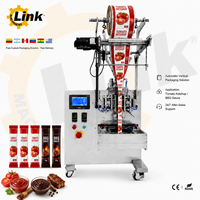 Machine d'emballage automatique de pâtes à contrôle numérique 220 V, stable et précise, de qualité alimentaire, pour usine de condiments