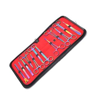 Kit de Anatomía Avanzado de Titanio Multicolor Premium, Tijeras Quirúrgicas de Diseño OEM, Kit de Cirugía Manual - Product Image 3