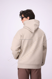 2025 sudaderas con capucha y sudaderas holgadas con estampado de algodón 100% personalizado para hombre chaquetas al por mayor de temporada de otoño bordadas - Product Image 4