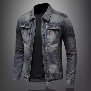 Chaqueta de Mezclilla para Hombre, Precio al por Mayor, Manga Larga, Elegante, Nuevo Diseño, Superventas, Transpirable, Lisa, a la Moda - Product Image 6