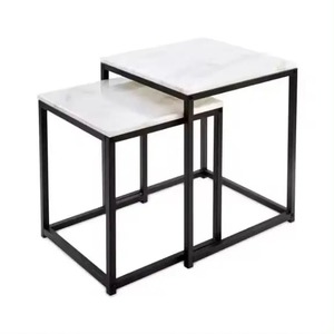 Golden Iron Frame Modern Luxury Coffee <b>Table</b> Adjustable Design Antique Finish Customizable Options Living Home Furniture - Product Image 6