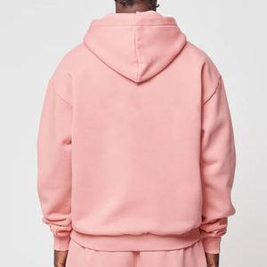 Custom logo Manufacturers Breathable Fashion Solid Color Causal Outdoor <b>Pullover</b> <b>Men</b> and Women Plain Heavyweight Hoodies - Product Image 2