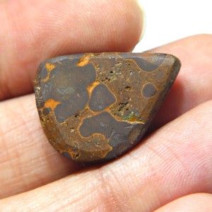 Ópalo de Boulder Australiano Cabujón Sólido, Ópalo Natural de Boulder Australiano Pulido Suelto para Joyería - Product Image 5