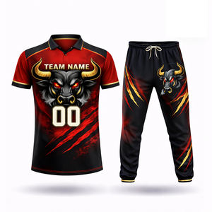 ชุดกีฬาน้ำหนักเบาสำหรับผู้ใหญ่ ดีไซน์ล่าสุด ผลิตจากผ้าเจอร์ซีย์และกางเกง 100% โพลีเอสเตอร์ - Product Image 1