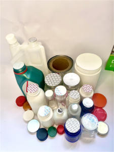 Forro de inducción con lengüeta de medio tirón impreso personalizado, a prueba de fugas, seguro para alimentos, fácil de abrir, sello para cierre de botella, tapas de botella hechas en Vietnam - Product Image 5