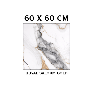 Royal Saloum Gold Porcelain Tile 60x60 Cm Polished Interior Wall Floor Tiles Polished Floor Tiles 600 MM x 600 MM - Product Image 1