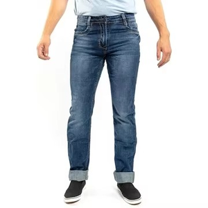 Winter Straight Leg Raw Denim Jeans <b>Pants</b> Casual Retro Fashion Designer Streetstyle Jeans Baggy Men <b>Pants</b> Wholesale Supply - Product Image 3