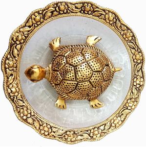 Figurine de tortue religieuse en laiton pur, faite à la main, décoration traditionnelle Feng Shui, motif animal, décoration de table, décoration de salon - Product Image 6