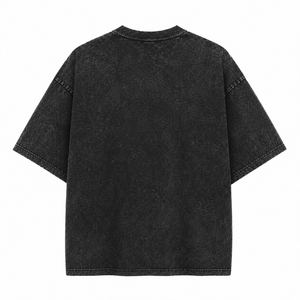 เสื้อยืดโอเวอร์ไซส์พรีเมียม หนานุ่ม สไตล์วินเทจ ล้างสีแบบแอซิดวอช สำหรับผู้ชาย ผ้าฝ้าย 100% ทรงไหล่ตก สตรีทแวร์ ล้างสีแบบสโตนวอช เสื้อยืดสั่งทำพิเศษ - Product Image 5