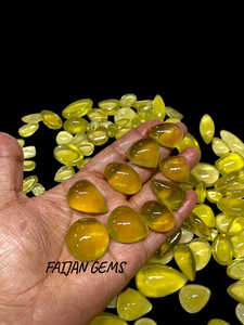 พลอยเลมอนควอตซ์ธรรมชาติ รูปทรงคละแบบ คุณภาพสูง สำหรับทำเครื่องประดับ FAIJAN GEMS Z46 ตรวจสอบโดยบุคคลที่สาม - Product Image 4