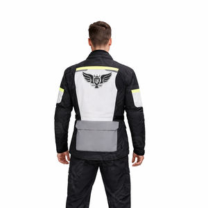 Chaqueta de Motociclismo Impermeable Personalizada al por Mayor, Chaqueta Textil Reflectante para Motociclistas, Equipo de Protección Contra el Viento para Motociclistas - Product Image 4