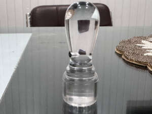 Peinture en résine d'ange d'inspiration chinoise modelée à la main écologique forme personnalisée Transparent clair élégant cadeau d'affaires - Product Image 2