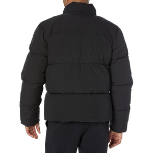 Men's Casual Winter Warm Hooded Puffer Jacket High Quality Fabric Custom Zipper Pockets Stand New Fashionable Plus Size - Product Image 1